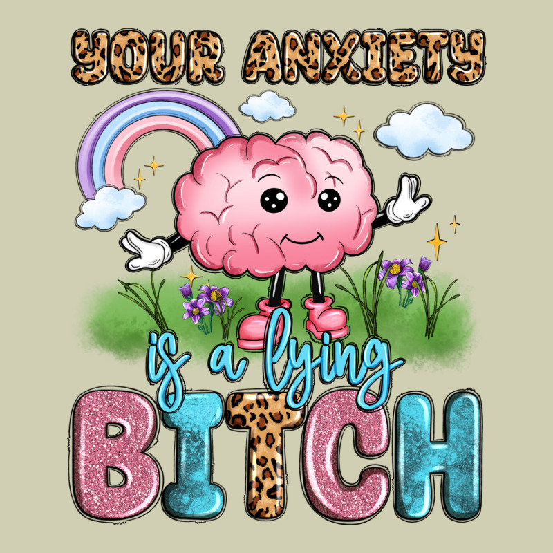 Your Anxiety Is A Lying Bitch Heavy Core Tee by LillyAllenDesigns | Teevron