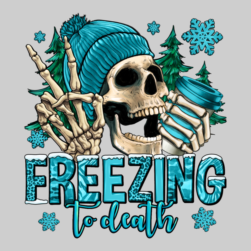 Freezing To Death Winter Skull Premium Tee by Jasminsmagicworld | Teevron