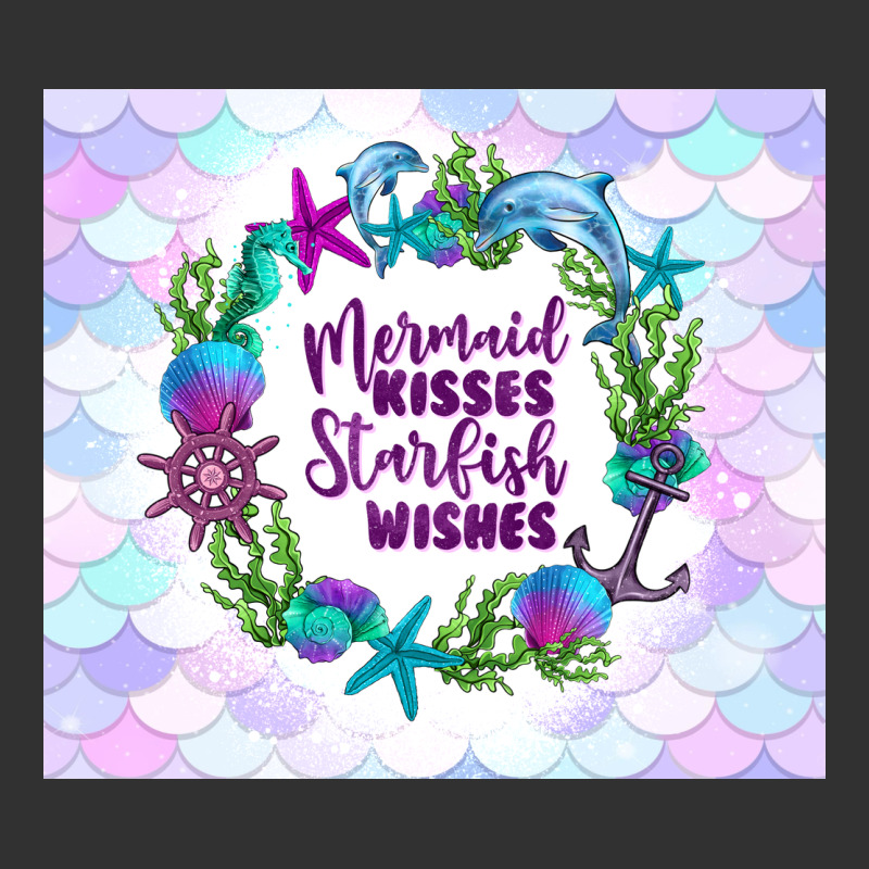 Mermaid Kisses Starfish Wishes Urban Heavy Tee by TumblerDesignByShophia | Teevron