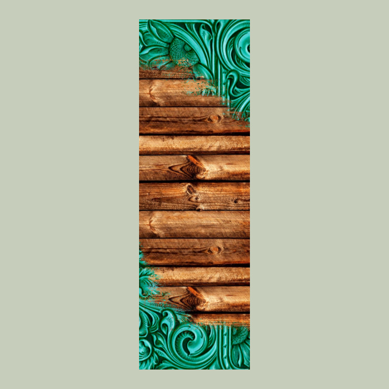 Western Tooled Leather Sunflower Turquoise Gemstone Pen Wrap 1 Ladies Tee by Jasminsmagicworld | Teevron
