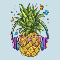 Pineapple With Headphone Ladies Tee | Teevron