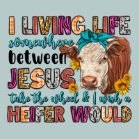 I Living Life Somewhere Between Jesus Take The Whe Heavy Core Tee | Teevron