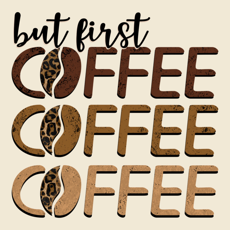 But First Coffee Coffee Coffee Premium Tee by BarkalooDesign | Teevron