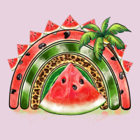 Watermelon Slice  Rainbow Ladies Tee | Teevron