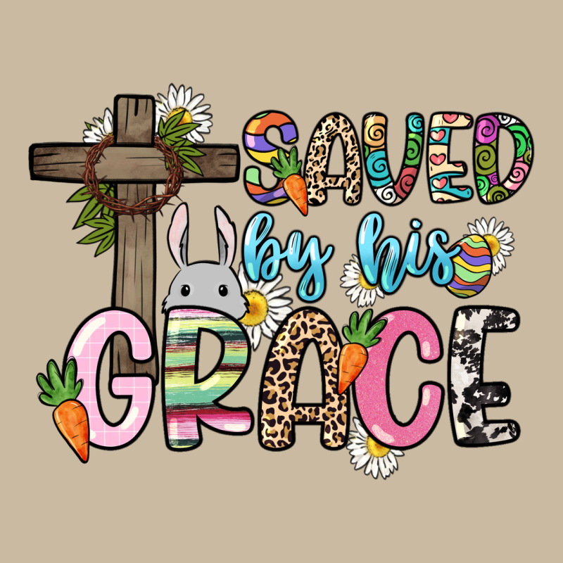 Saved By His Grace Easter Day Long Sleeve Tee by HowdyJamesFarm | Teevron