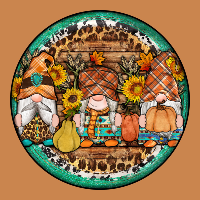 Fall Gnomes Round Earrings 4 Heavyweight Hoodie by Artiststas | Teevron