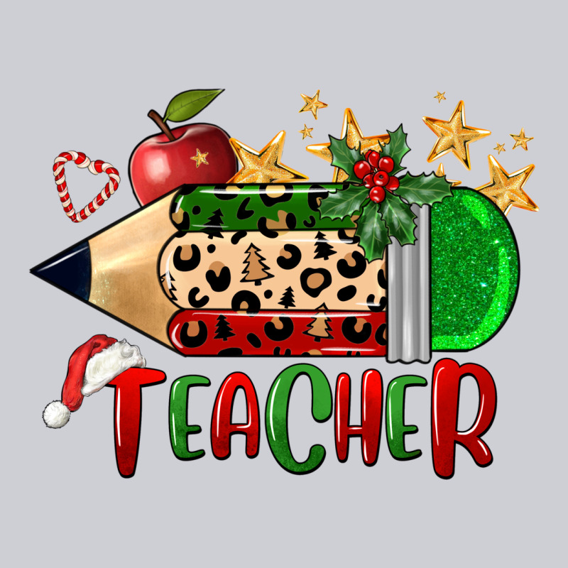 Christmas Teacher Pencil Heavyweight Sweatshirt by FaDigitalArtStudio | Teevron