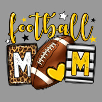 Football Mom Yellow Team Color Vintage Hoodie | Teevron