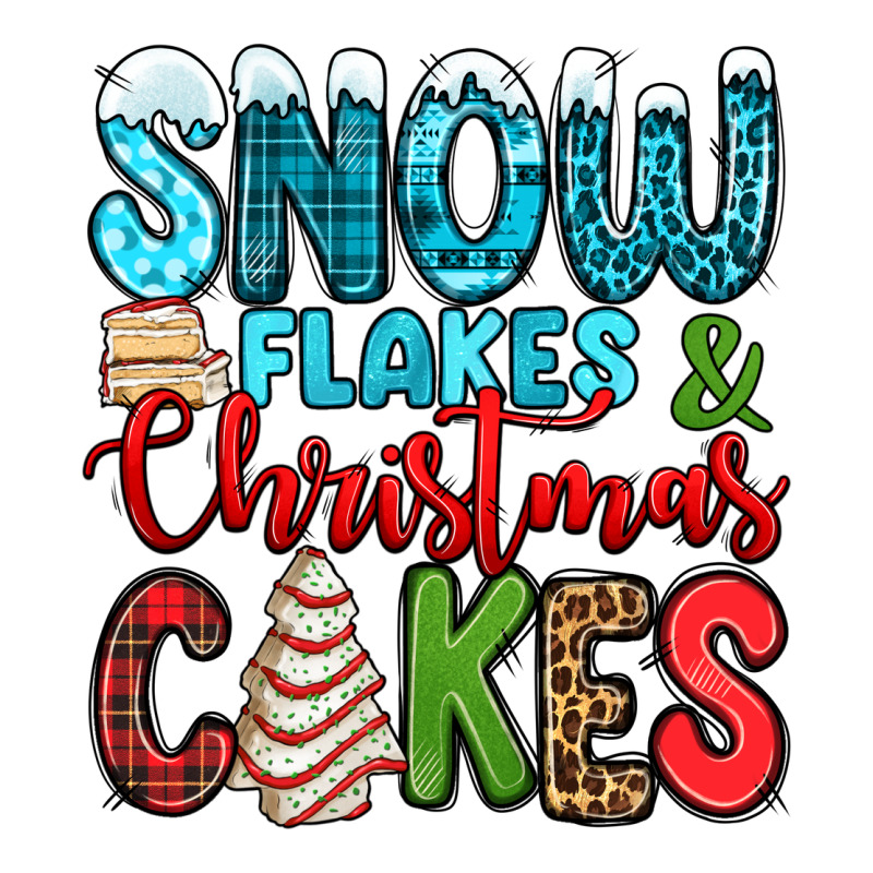 Snow Flakes And Christmas Cakes Premium Tee by Jasminsmagicworld | Teevron