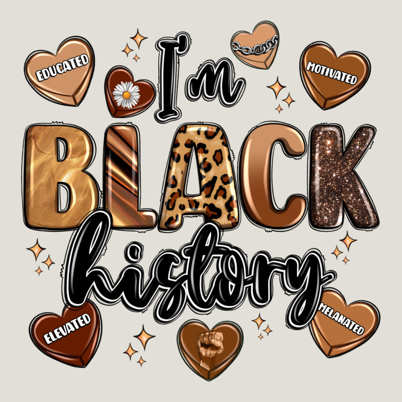 I'm Black History Heavy Core Tee by LillyAllenDesigns | Teevron