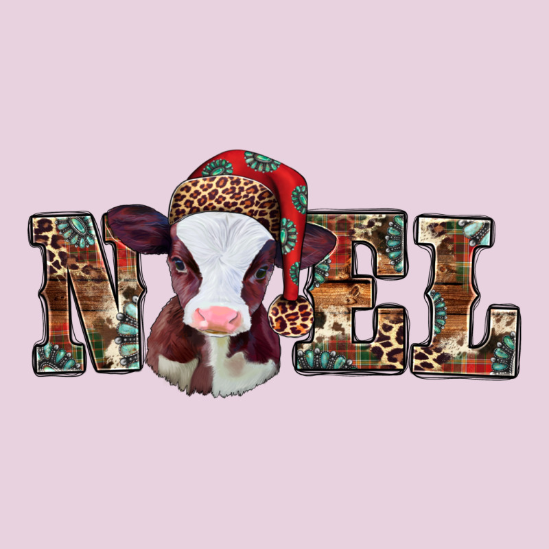 Western Christmas Baby Cow Noel Ladies Tee by Jasminsmagicworld | Teevron