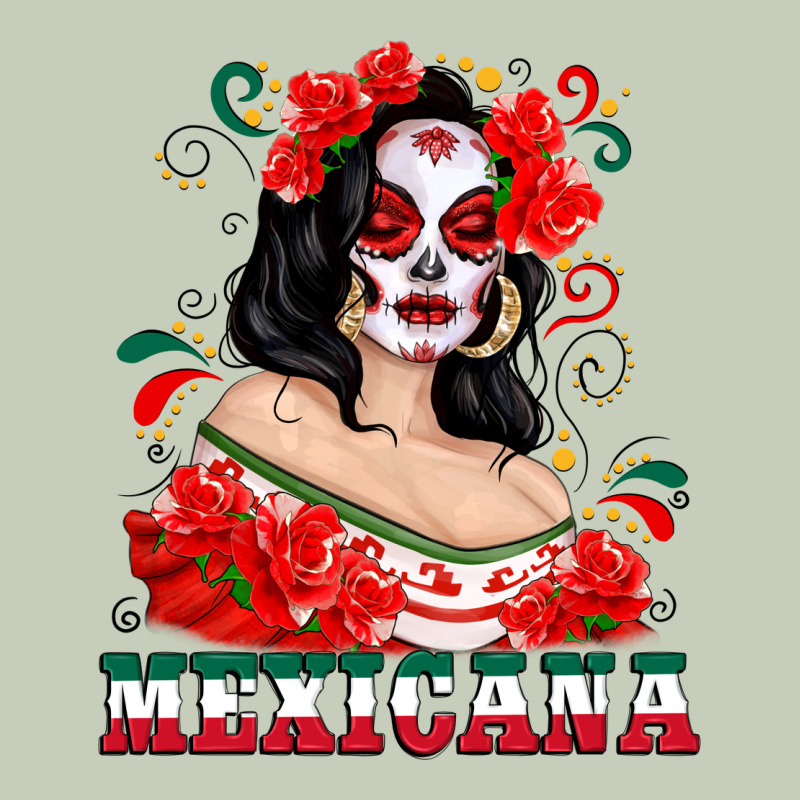 Mexicana With Skull Girl Classic Tee by texasbilliewilder | Teevron