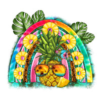 pineapple rainbow | Teevron
