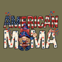 American Mama With Gnome Mother's Day Vintage Hoodie | Teevron