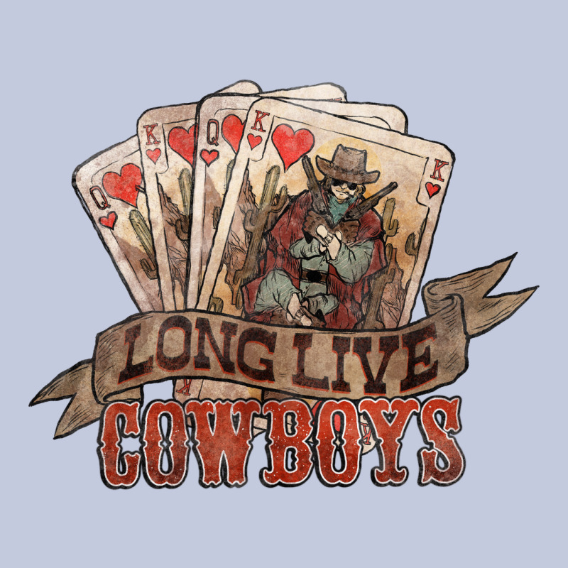 Long Live Cowboys Cards Long Sleeve Tee by HowdyJamesFarm | Teevron