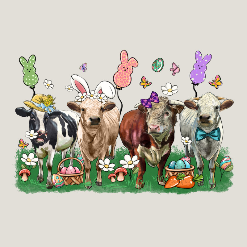 Easter Cow Heavy Core Tee by LillyAllenDesigns | Teevron