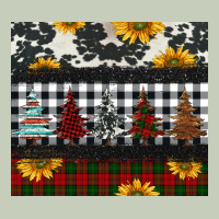 Christmas Trees And Sunflowers Ladies Tee | Teevron