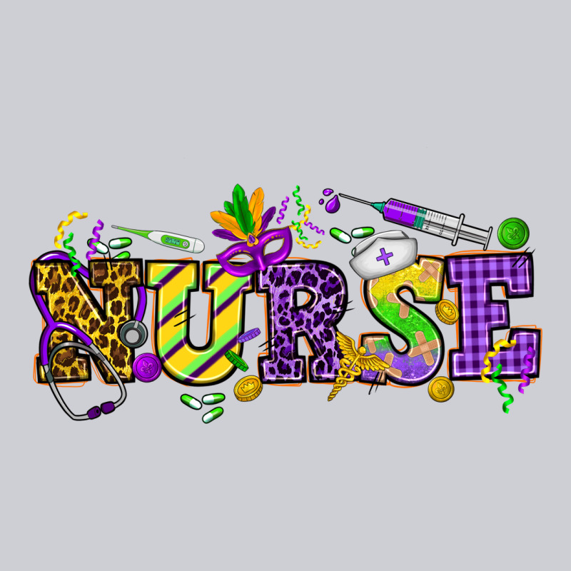 Mardi Gras Day Nurse Classic Tee by NancyCooperArtShop | Teevron