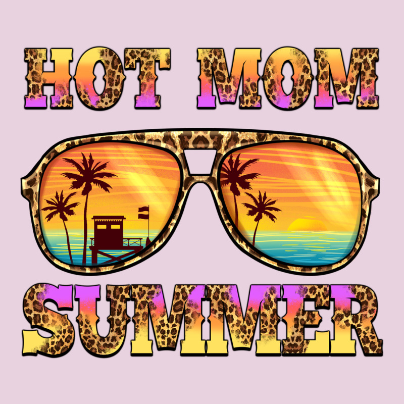 Hot Mom Summer Ladies Tee by BarkalooDesign | Teevron