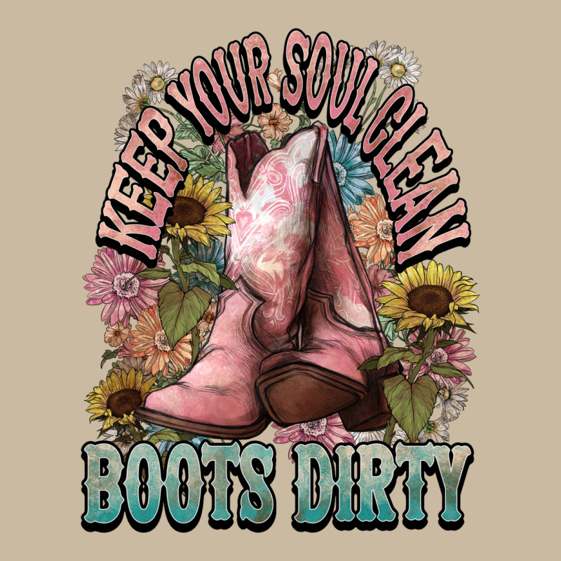 Keep Your Soul Clean Boots Dirty Cowboy Western Long Sleeve Tee by HowdyJamesFarm | Teevron