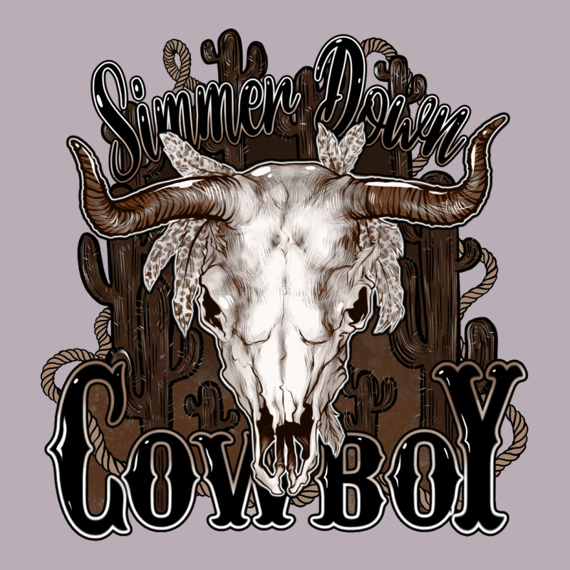 Simmer Down Cowboy Vintage Tee by HowdyJamesFarm | Teevron