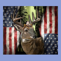 Usa Deer Hunting Woods Long Sleeve Tee | Teevron