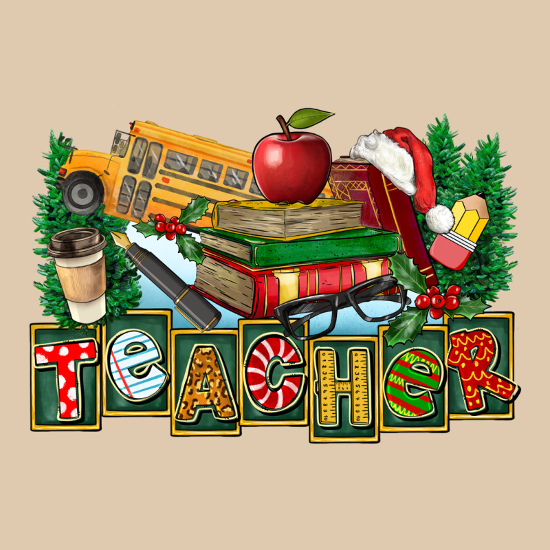 Christmas Teacher Heavyweight Sweatshirt by FaDigitalArtStudio | Teevron