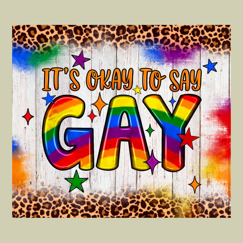 It's Okay To Say Gay Tumbler Heavy Core Tee by JahusDesignShop | Teevron