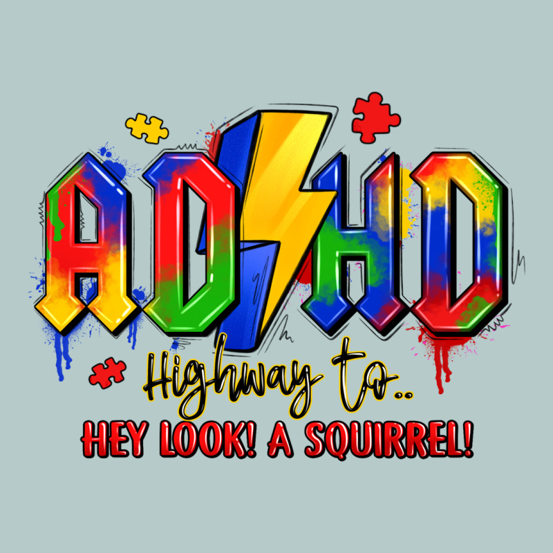 Adhd Awareness Heavy Core Tee by LillyAllenDesigns | Teevron