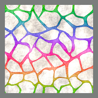 Watercolor Rainbow Giraffe Seamless Pattern Premium Hoodie | Teevron