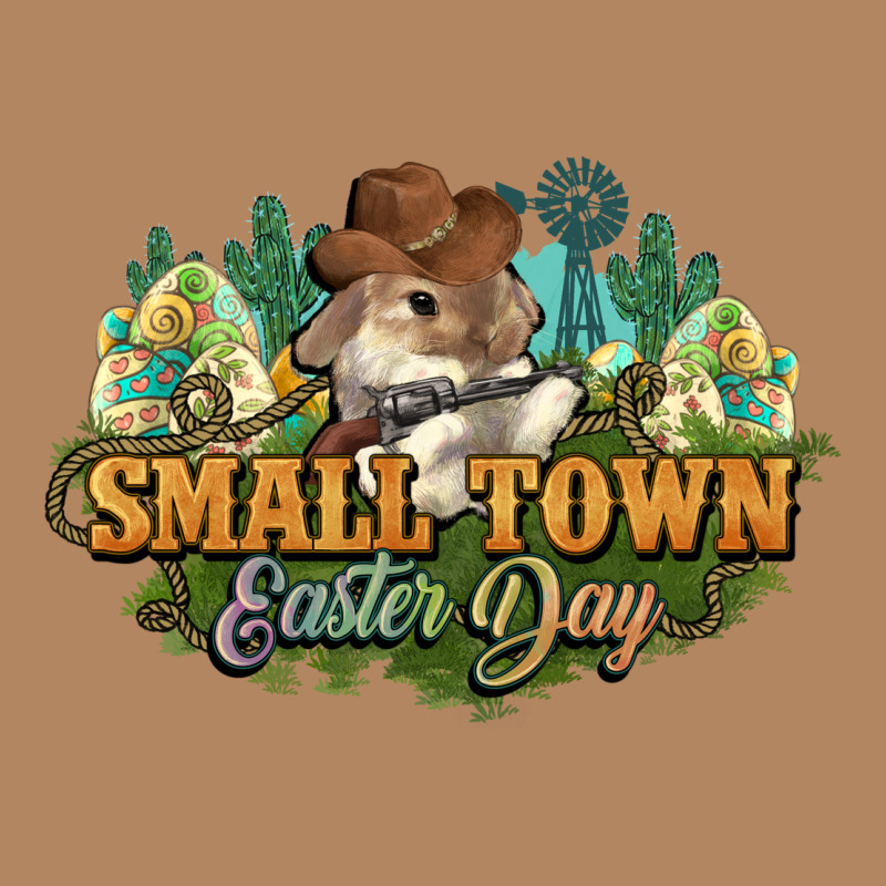 Small Town Easter Day Long Sleeve Tee by HowdyJamesFarm | Teevron