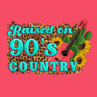 Raised 90's Country Guitar Cactus Sunflower's Premium Sweatshirt | Teevron