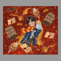 Wizard Boy With Magic Items Vintage Hoodie | Teevron