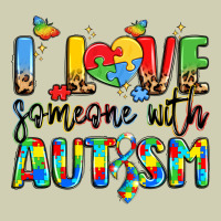 I Love Someone With Autism Heavy Core Tee | Teevron