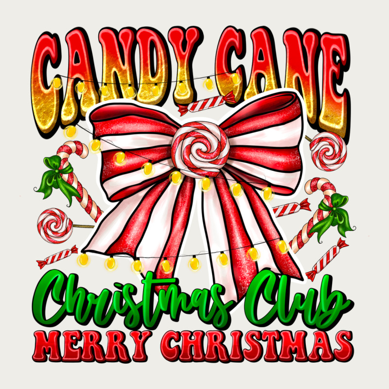 Candy Cane Christmas Club Zipper Hoodie by CowhideDigitalArt | Teevron