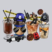 Police Coffee Cups Heavyweight Sweatshirt | Teevron