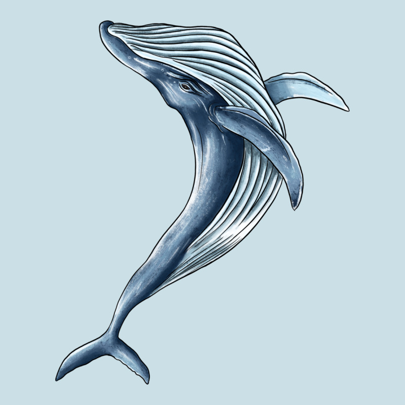 Humpback Whale Jumping Ladies Tee by BarkalooDesign | Teevron