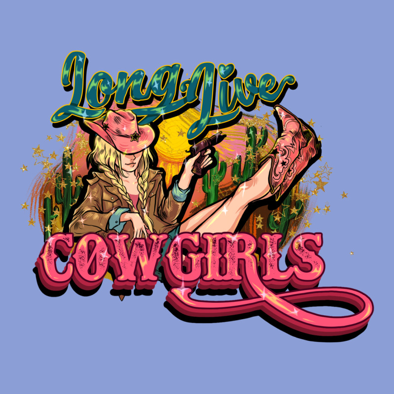 Long Life Cowgirls Long Sleeve Tee by HowdyJamesFarm | Teevron