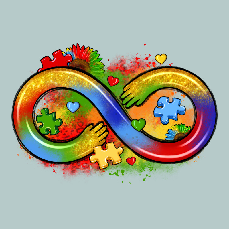 Infinity Symbol Autism Heavy Core Tee by LillyAllenDesigns | Teevron