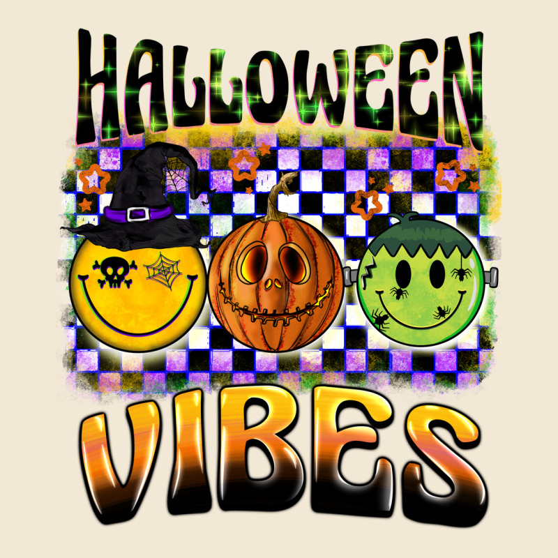 Halloween Vibes Smiley Face Premium Tee by BarkalooDesign | Teevron
