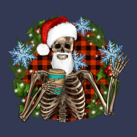 Santa Skeleton Christmas Heavyweight Hoodie | Teevron