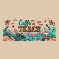 Coffe Teach Repeat Libbey Glass Heavyweight Sweatshirt | Teevron
