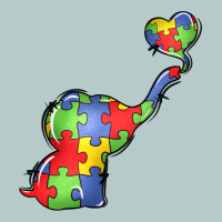 Autism Awareness Elephant Heavy Core Tee | Teevron