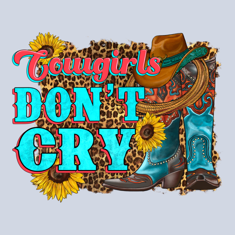 Cowgirls Don't Crty Boots Hat Sunflowers Premium Sweatshirt by Artiststas | Teevron