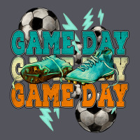 Game Day Lightning Bolt Soccer Vintage Hoodie | Teevron