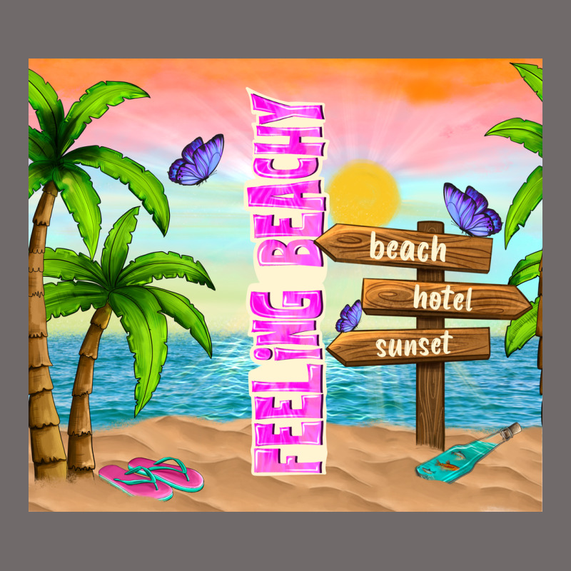 Feeling Beachy Urban Heavy Tee by TumblerDesignByShophia | Teevron
