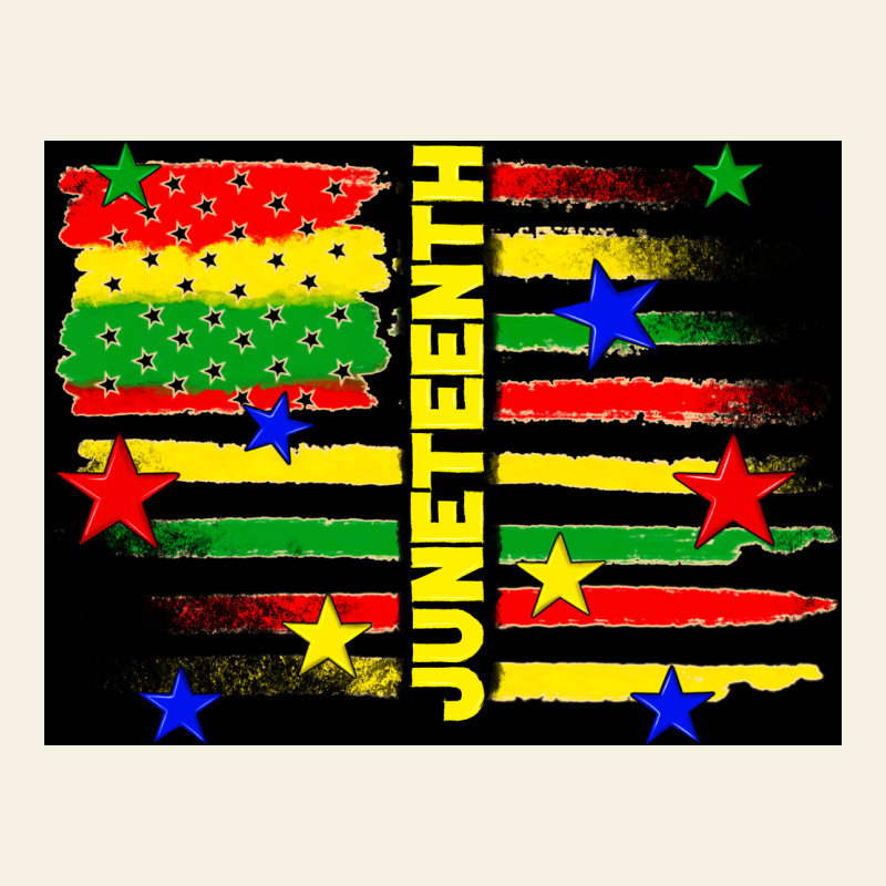 Juneteenth American Flag Vintage Tee by TumblerDesignByShophia | Teevron