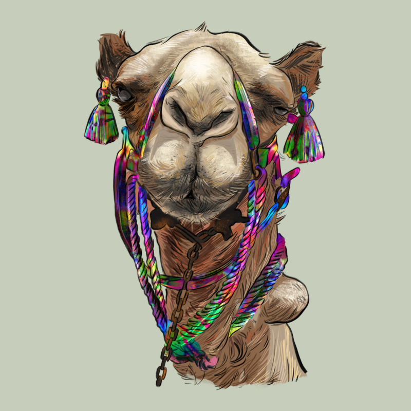 Tie Dye Camel Ladies Tee by BarkalooDesign | Teevron