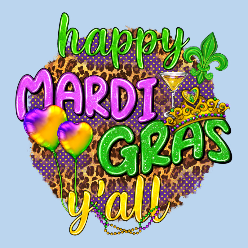 Happy Mardi Gras Y'all Classic Tee by NancyCooperArtShop | Teevron
