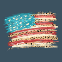American Flag With Leopard Urban Heavy Tee | Teevron